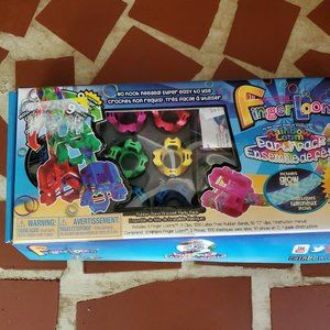 Finger loom rainbow loom party pack